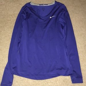 Nike long sleeve Dri-Fit shirt
